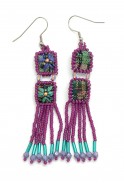Double Drop Flower Earrings